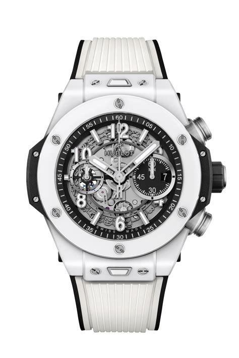 hublot keramik weiß|Big Bang Unico White Ceramic 44 mm .